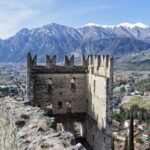 Castello di Arco e vista sul Garda Trentino